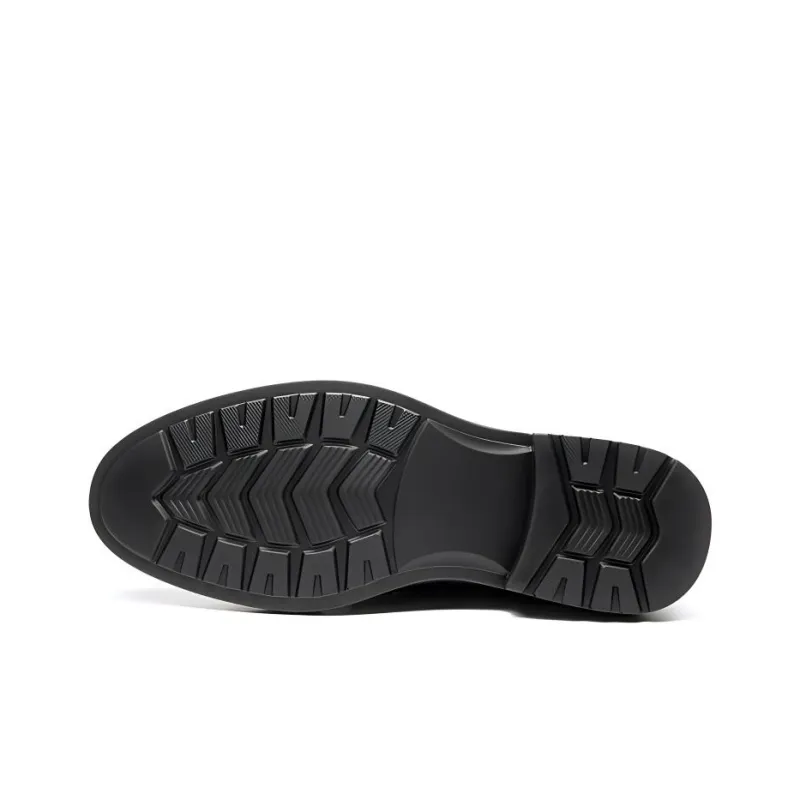 AOKANG Dress Shoes Men Low Top Black, Brown-5