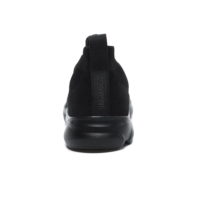 Black tailed Deer Breathable And Lightweight Mid Top Casual Shoes Unisex-6