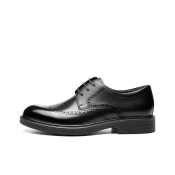 AOKANG Dress Shoes Men Low Top Black, Brown