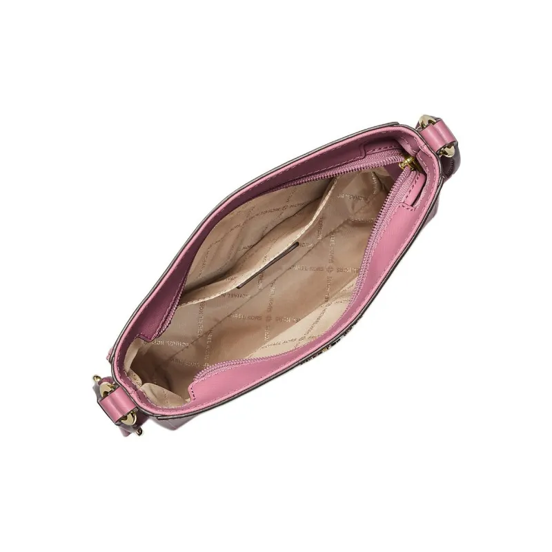MICHAEL KORS Jet Set Travel Coated Canvas Messenger Bag Shoulder Bag Crossbody Bag Women's Carnation-1
