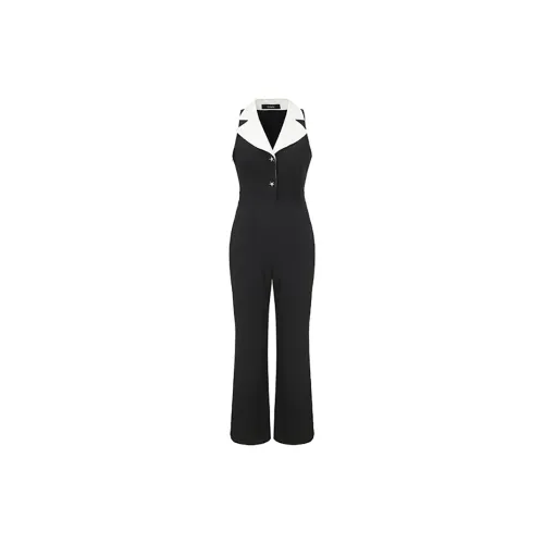 GIMING Jumpsuits Women's Black/White