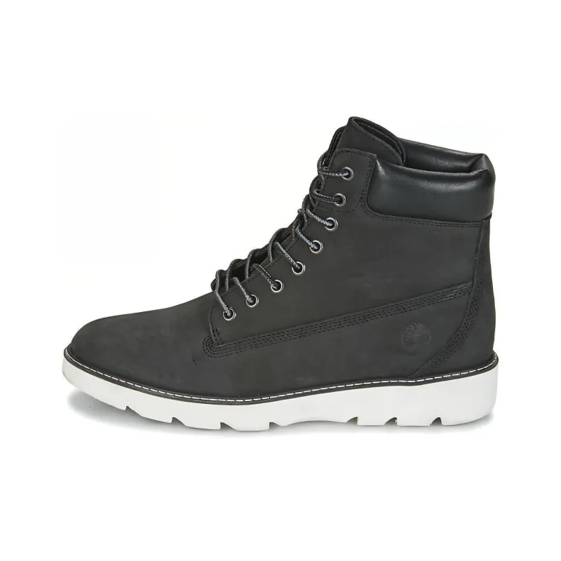 Timberland Keely Field 6 Inch Hiking Boots 'Black Nubuck' Women's-0