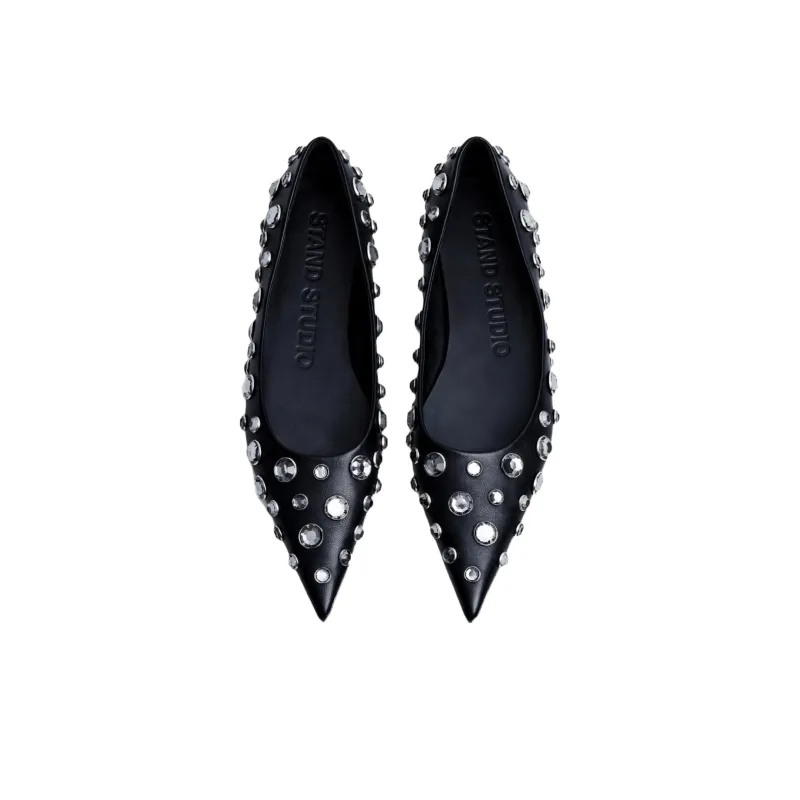 STAND STUDIO Casual Single Shoes Women's Black-3