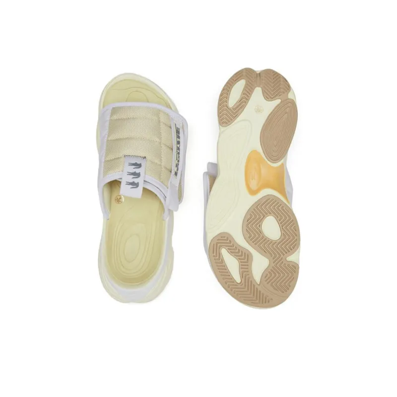 LACOSTE Slide Slippers Men's Ecru-4