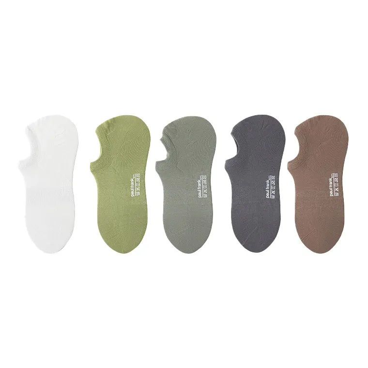 PAUL FRANK No Show Socks Men's 5 Pack-0