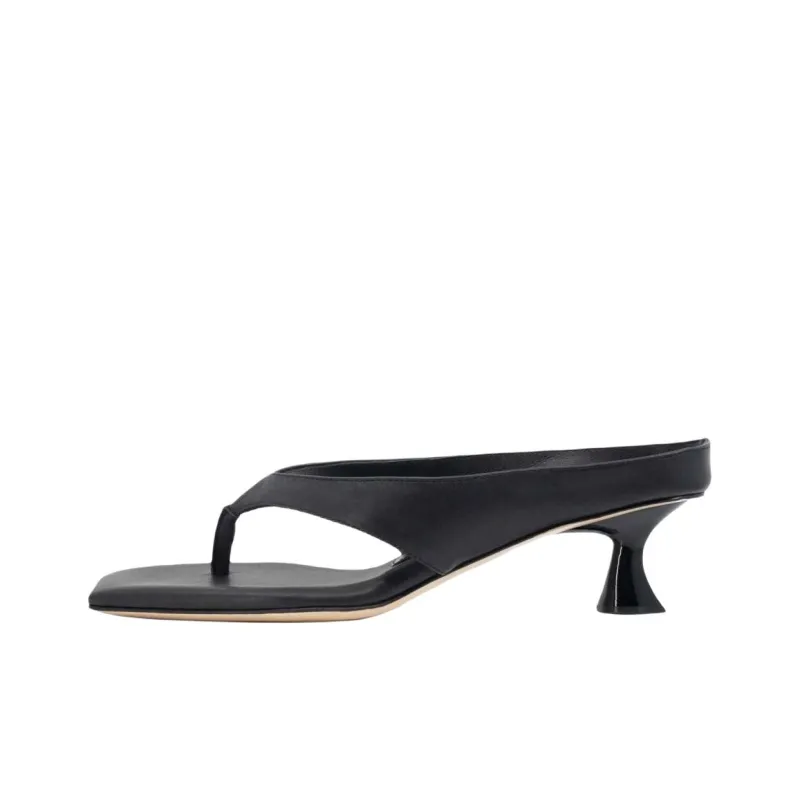 STUDIO AMELIA Flip Flops 5cm Women's Black-0
