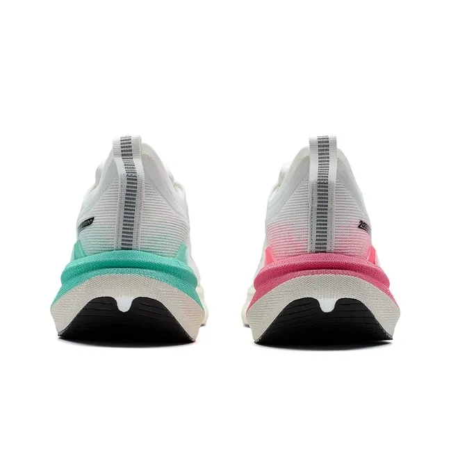 XTEP Two Thousand Kilometers 2.0 Anti Slip Wear Resistant Low Top Training Sprint Running Shoes Men's Sail White-4