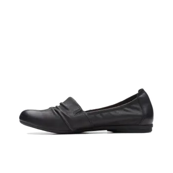 Clarks Rena Way Casual Single Shoes 1.5cm Women's Black