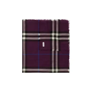 Burberry Check Wool Scarf