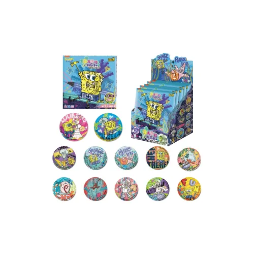 KAYOU SpongeBob, Underwater Graffiti For Fun Badges