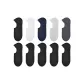 [10 Pack]6 Black+White+Navy Blue+Light Gray+Dark Gray