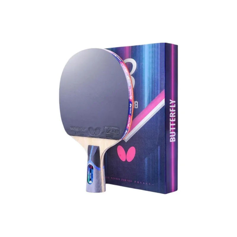 Butterfly Ping Pong Paddles Unisex Double Sided Inverted Rubber Blue Red-3