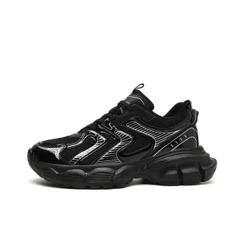 12345 Anti-Slip Wear-Resistant Breathable Height Increasing Low-Top Chunky Sneakers Men's