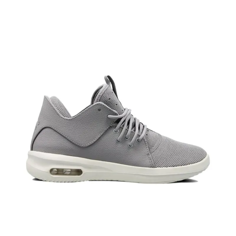 JORDAN Air First Class Grey 'Gray White'-1