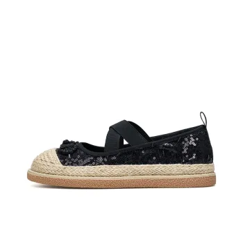 Joy&Mario Espadrilles Women's Black/Gold/Champagne