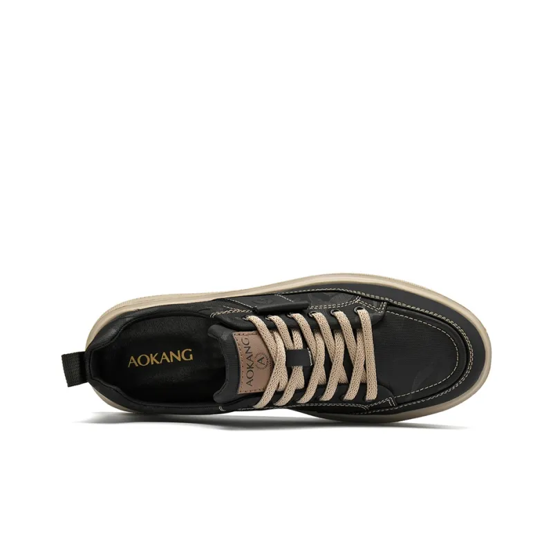 AOKANG Wear resistant, Lightweight, Breathable, And Non slip. Low Top Skateboard Shoes Men's Exclusive Box-3