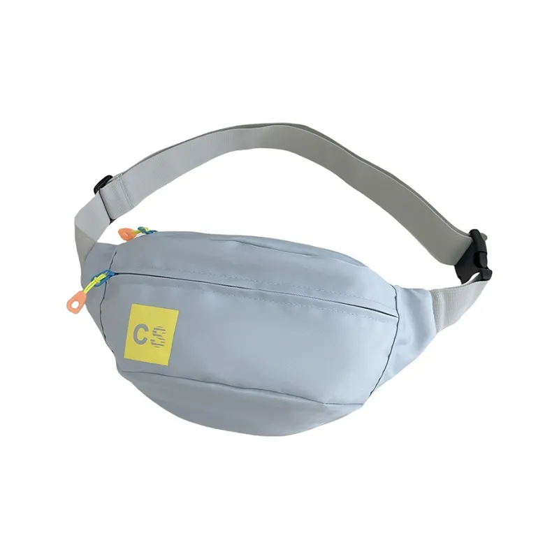 Alcohol Dragon Nylon Fabric Sling Bag Regular Unisex White/Blue/Black/Green/Black White Plaid-20