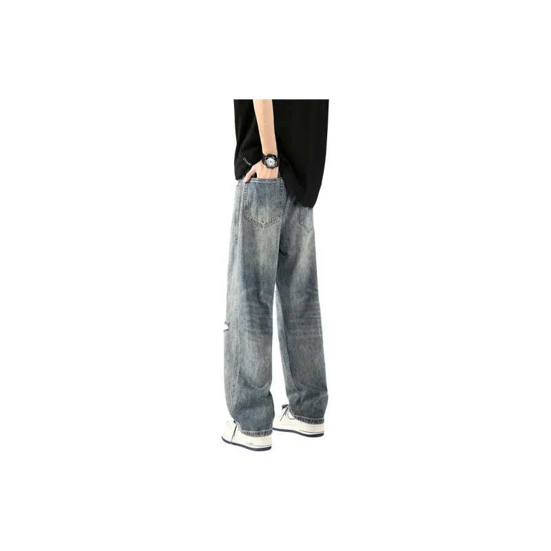 PAINT STAIN Jeans Unisex Light Blue-1