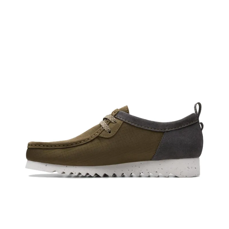 Clarks Originals Wallabee Ftre Lo Olive Combination-1