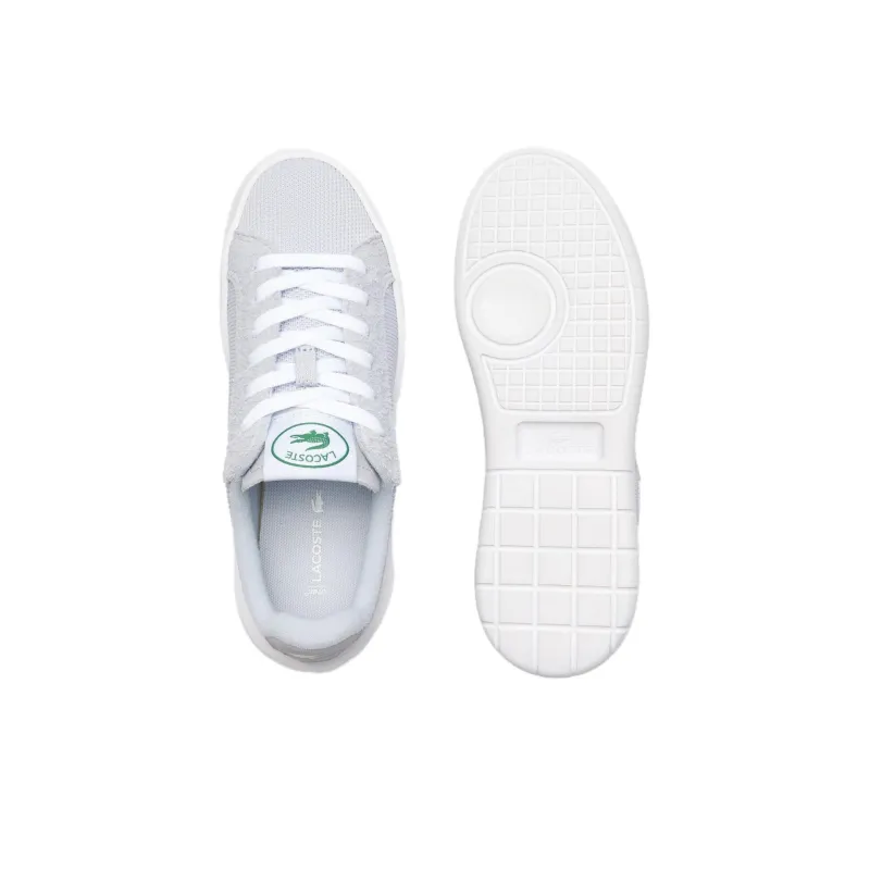 LACOSTE Carnaby Low Top Skateboard Shoes Women's Light Blue-5