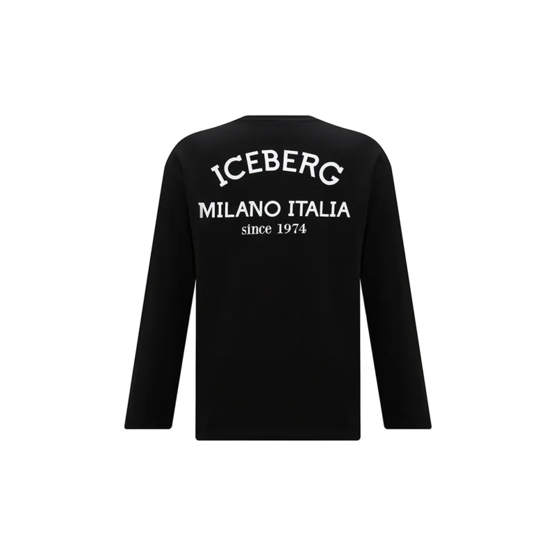 Iceberg x TANGMUMAO T Shirt Men's Black-1