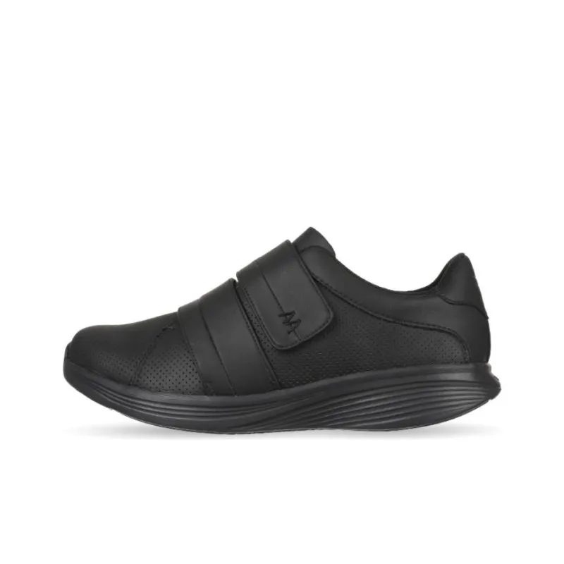 MBT Cushioned Slip Resistant Abrasion Resistant Low Top Casual Shoes Men's Black-0