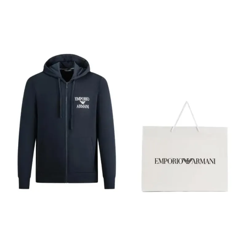 EMPORIO ARMANI FW23 Sweatshirt Men's Black-7