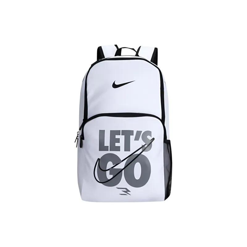Nike Polyester Backpack Regular Unisex Pure White-0