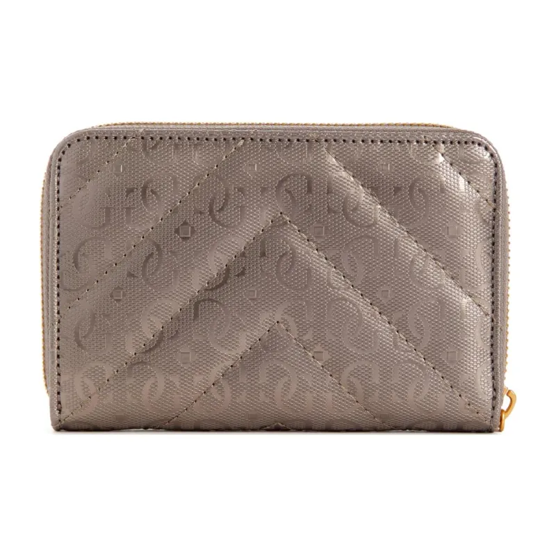 GUESS Artificial Leather Wallet Medium Size Women's Metallic-1