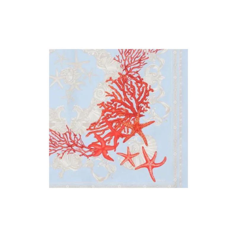 VERSACE Barocco Sea Silk Foulard-2