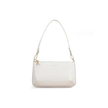 TOMATO&POTATO Cow Leather Shoulder Bag Regular Women's Ecru