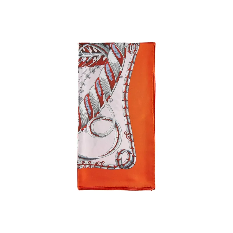 Ferragamo Graphic Printed Square Scarf-2
