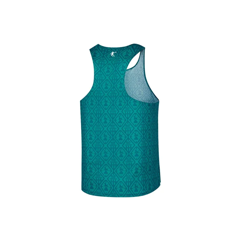 QIAODAN Tank Top Unisex Tarn Green Print-1