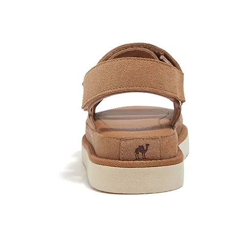 CAMEL Beach Sandals Women's Black/Brown/Gray-16