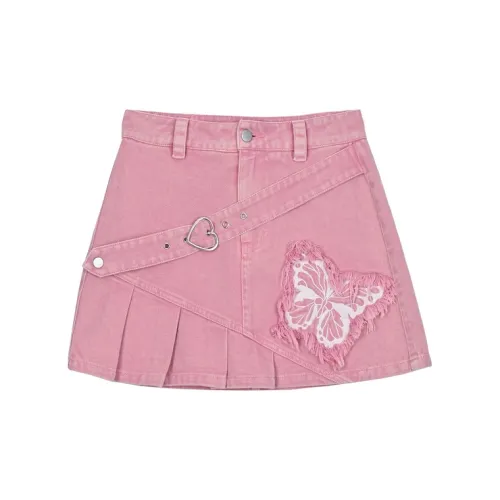 Snbl Casual Short Skirts Women's Pink