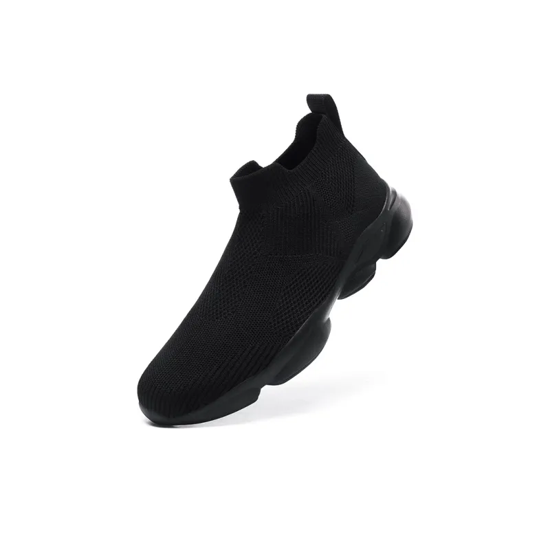 Black tailed Deer Breathable And Lightweight Mid Top Casual Shoes Unisex-5