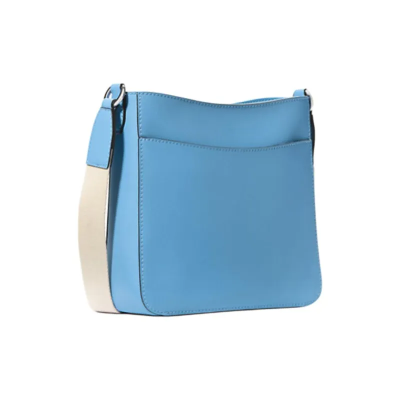 MICHAEL KORS Jet Set Travel Coated Canvas Messenger Bag Shoulder Bag Crossbody Bag Small Size Women's Pacific Blue-2