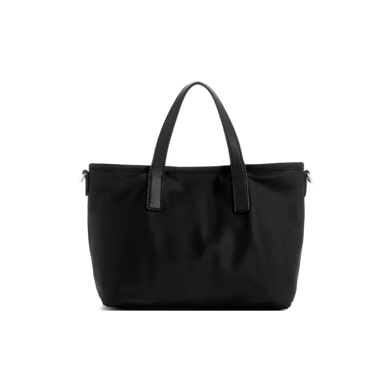GUESS Nylon Tote Bag Shopping Bag Shoulder Bag Crossbody Bag Handbag Mini Women's Black-3