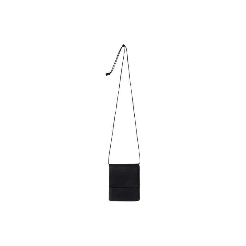 THE ROW Calfskin Polished Young Goat Belt Bag Shoulder Bag Crossbody Bag Women's Black-0