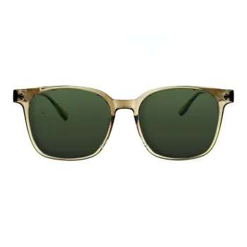 MLB TR/Memory Plastic Square Sunglasses Unisex
