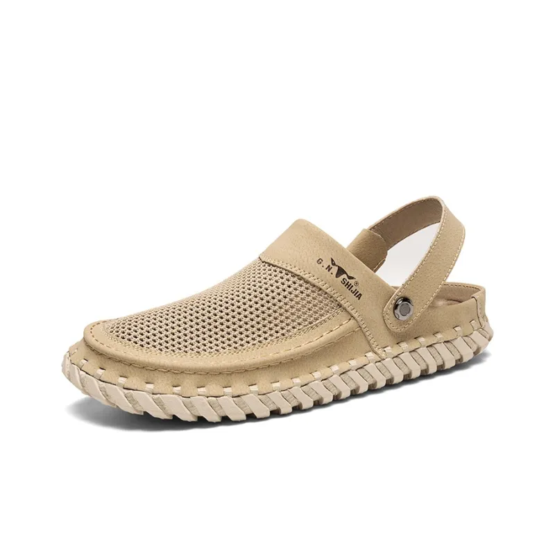 G.N.SHIJIA Closed Toe Slippers Men-12