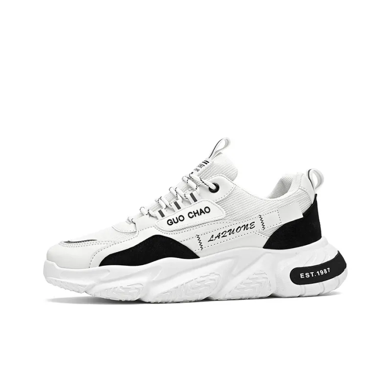 Yalu Lightweight Height Increasing Low Top Chunky Sneakers Men's-5