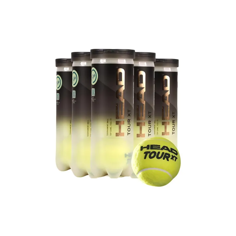 HEAD TOUR XT Tennis Balls Nylon, Wool Match Ball Competition-4
