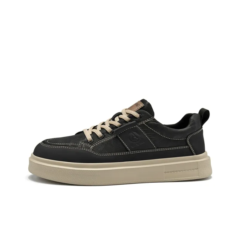 AOKANG Wear resistant, Lightweight, Breathable, And Non slip. Low Top Skateboard Shoes Men's Exclusive Box-0