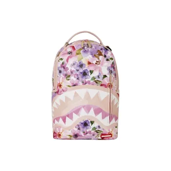 SPRAYGROUND Artificial Leather Backpack Unisex Pink Multicolor