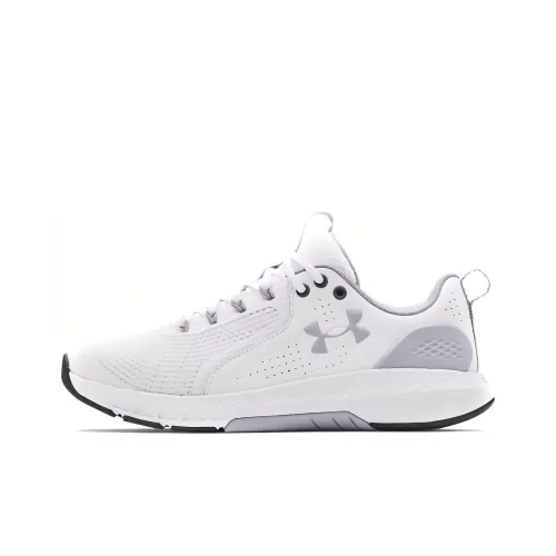 Under Armour Charged Commit 3 4E Wide 'White Mod Grey'
