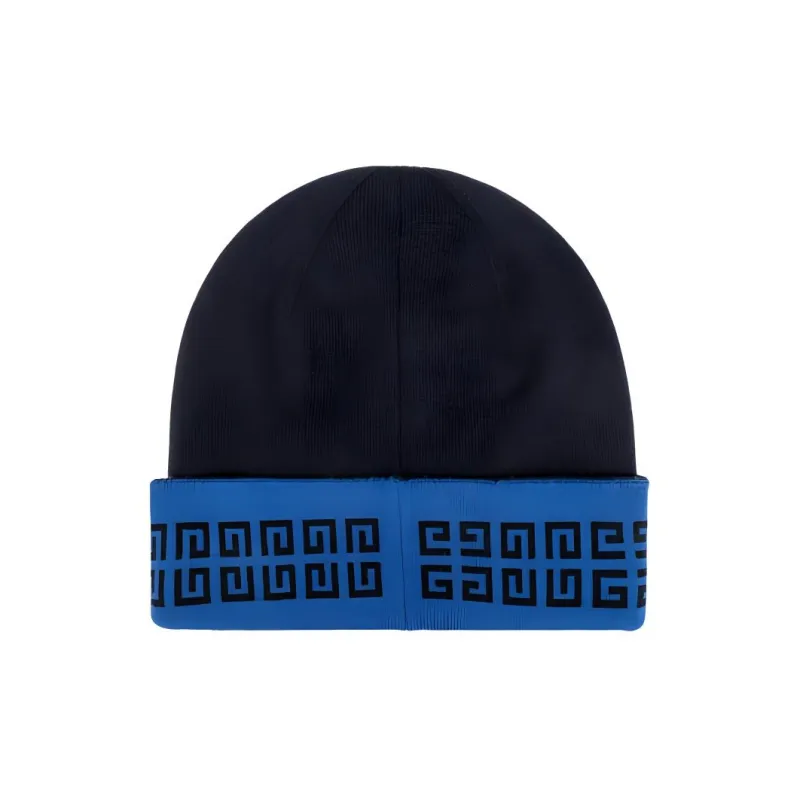 Givenchy Logo Intarsia Turn Up Beanie-1