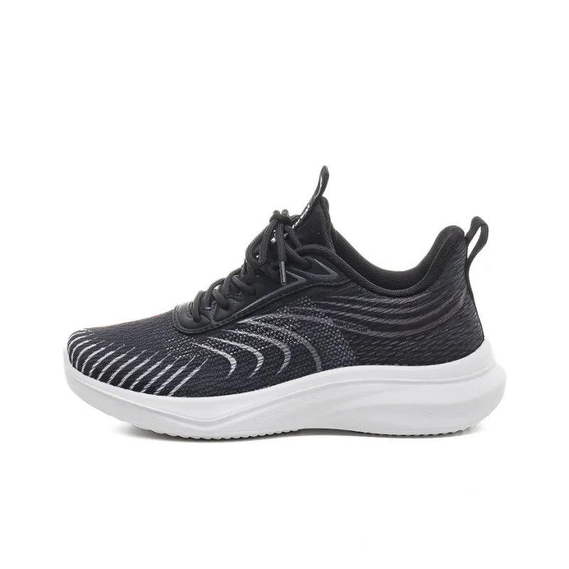 Warrior Non-slip Lightweight Low-Top Casual Shoes Women's Black-0