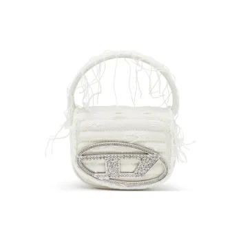 DIESEL 1Dr Xs Embellished Distressed Mini Tote Bag