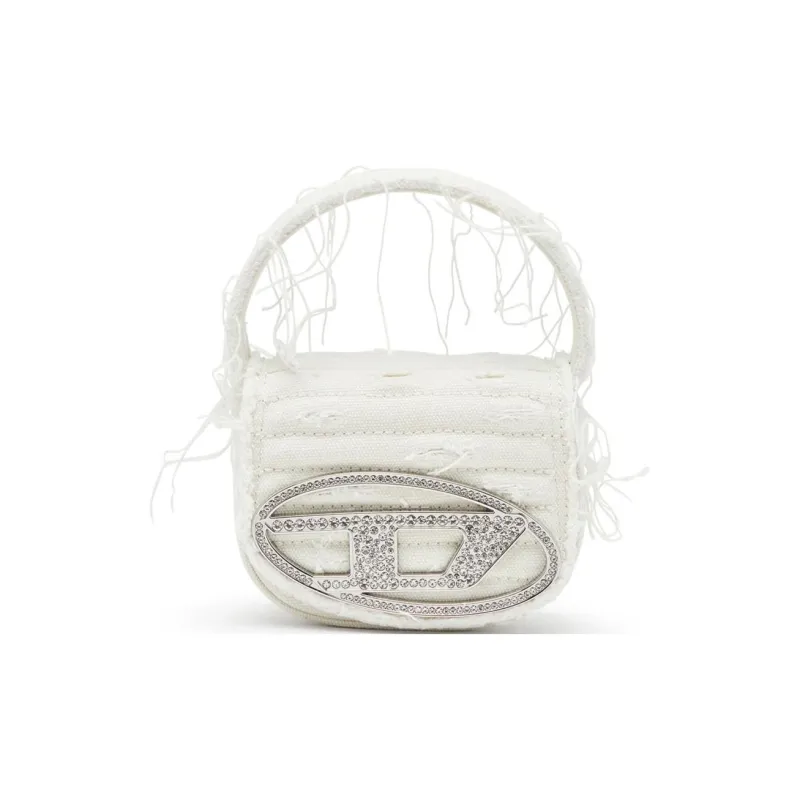 DIESEL 1Dr Xs Embellished Distressed Mini Tote Bag-0